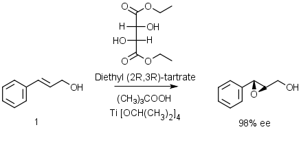 Reboxetine Sharpless Asymmetric Epoxidation